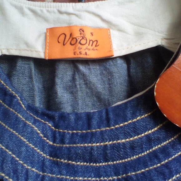 Voom JEAN Dress  (Small) - Picture 3 of 5